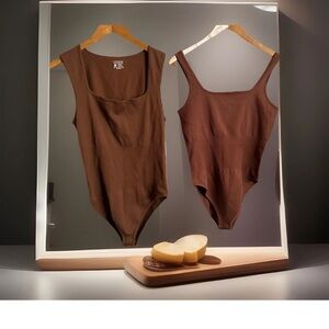 2 OQQ Bodysuit Bundle 2XL Cocoa and Mocha